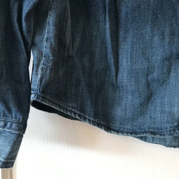 Madewell | Denim Boyshirt in Campground Wash - Picture 6 of 13